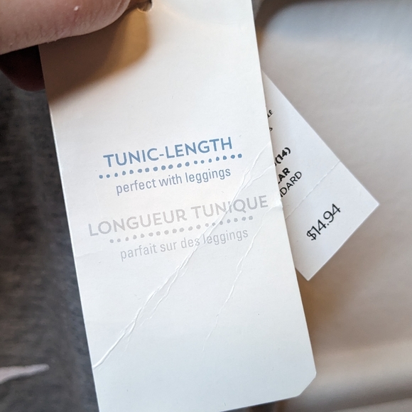 ✨NWT Old Navy "You Got This" Split Hem Graphic Tee Tunic Girls XL (14) ✨ - Picture 8 of 10